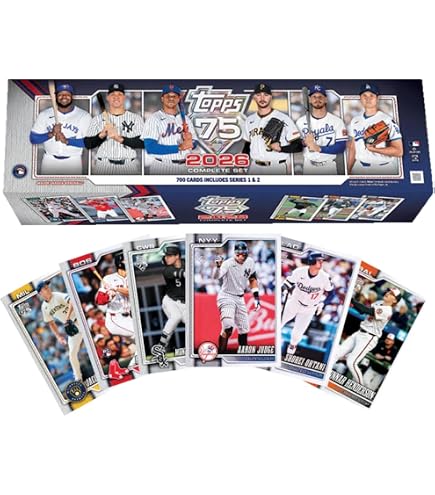 Amazon.com: 2024 Topps Baseball Sealed Hobby Factory Set (700