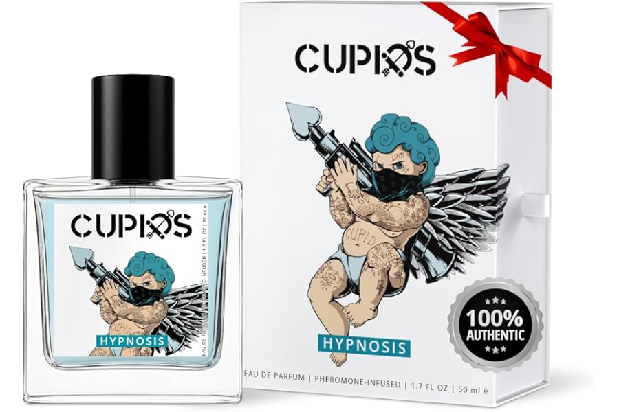 Cupids Original Hypnosis 2.0 Eau de Parfum Pheromone Cologne for Men – Long-Lasting Fresh Fragrance, 50ml