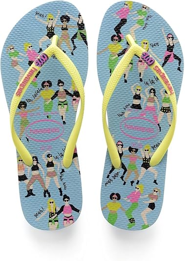 havaianas blue splash