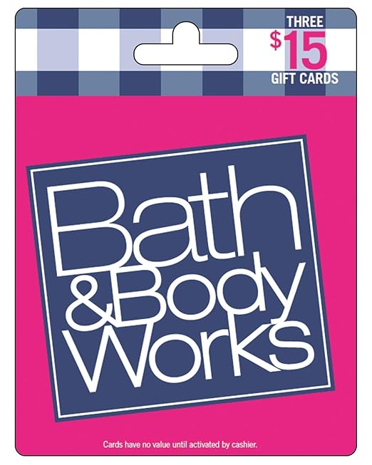 Bath & Body Works MP Gift Card 45 Gift Cards