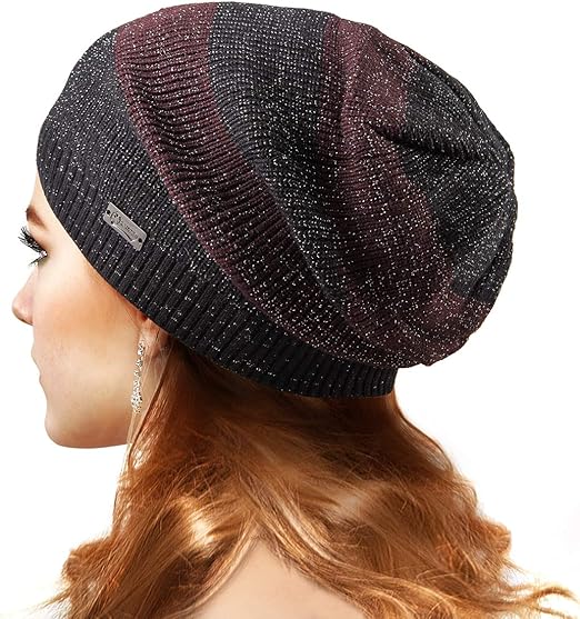 womens knit hats for large heads
