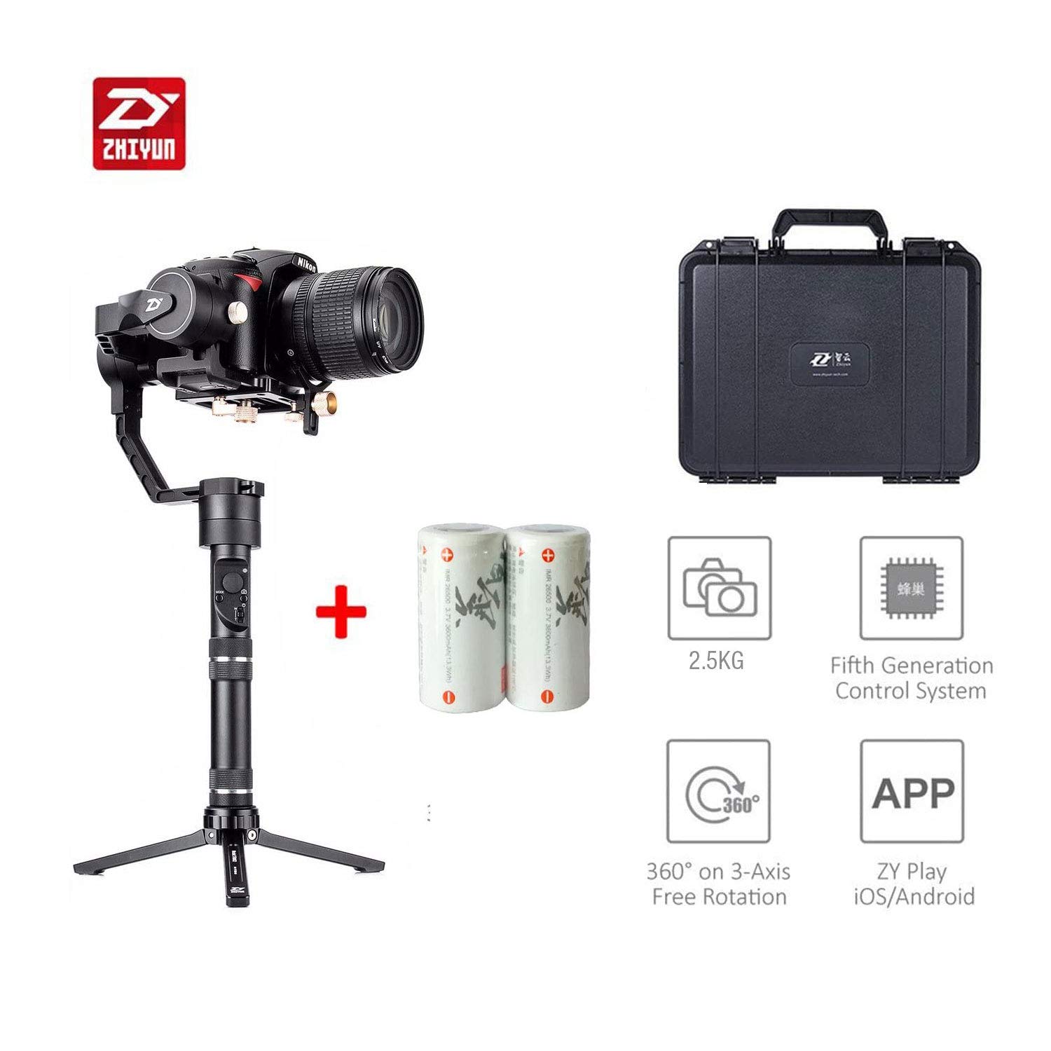 Zhiyun Crane Plus Axis Handheld Gimbal Stabilizer 2500g Payload