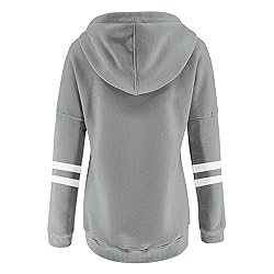 tie dye Sweatshirts for Women Grey Hoodie Long