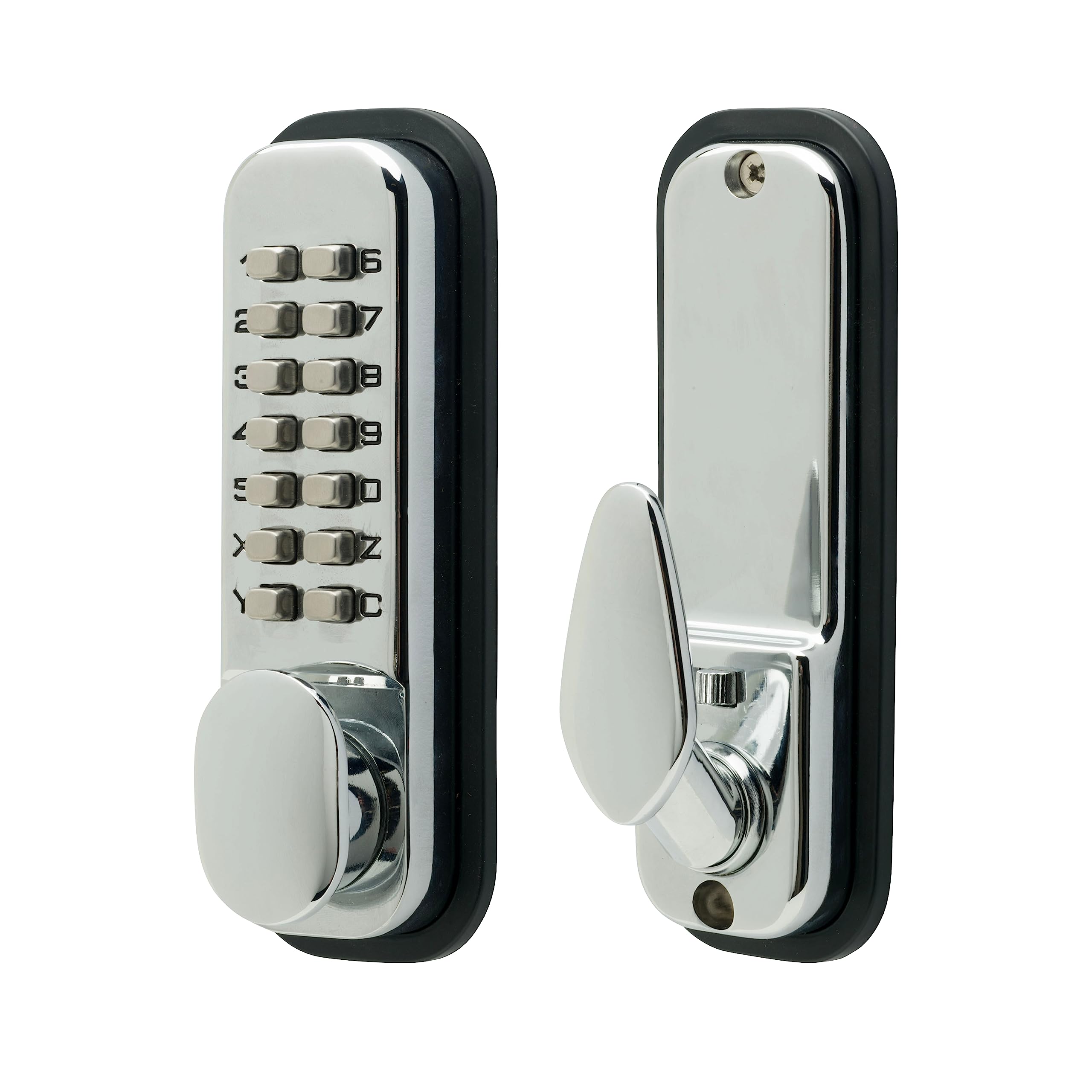 Sterling S2230PCV Standard Digital Door Lock with Hold Back, Chrome