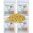 LA MIERE 400 pack Orthodontic Elastics Dental Rubber Bands Intraoral Elastic Bands (Light, 3.5 Oz, 1/4'' (6.4mm))