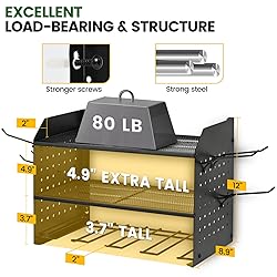 TRZZ Power Tool Organizer Wall Mount, 3-Layer Drill