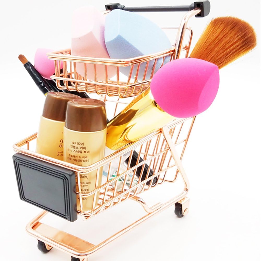 ECVISION Beauty Makeup Sponge Blender Holder Anti-moldy Drying Rack Cart Creative Makeup Organizer Storage Shelves