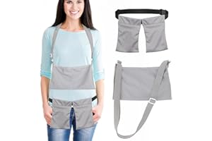 Jeffdad 2pcs Drain Holder After Tummy Tuck, Adjustable Mastectomy Drain Holder Drain Holder After Tummy Tuck Mastectomy Drainage Pouch Mastectomy Tummy Tuck Recovery Supplies(Grace)