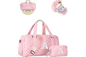 Elilier Christmas Gifts for Women Teen Girls, Travel Duffle Bag: Personalized Weekender Dance Cheer bag Sports for Girl, Gymnastics Bags, Stocking Stuffers Birthday Gifts for Women Girls Kids Teens