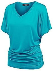 Made by Johnny MBJ WT1037 V Neck Short Sleeve