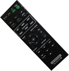 Amazon Com Replacement Remote Control Fit For Sony Sa Ct260 Sa Ct260h 2 1 Channel Surround Sound Bar With Wireless Subwoofer Home Theater System Electronics