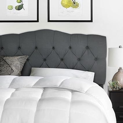 Amazon Com Queen Full Upholstered Headboard Bed Frame