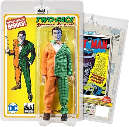 two face action figure