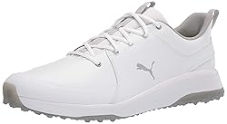 PUMA Men's Grip Fusion Pro 3.0 Golf Shoe, White