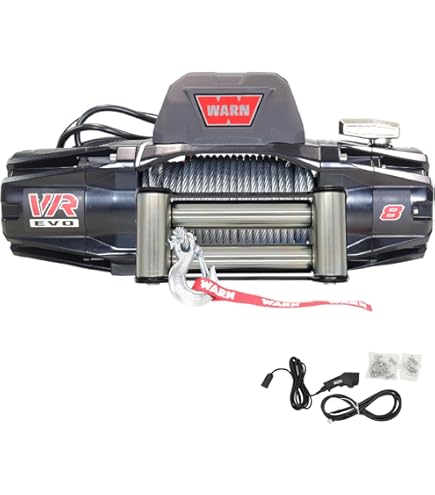 Amazon.com: WARN 106175 M8274-S Winch with Spydura Synthetic