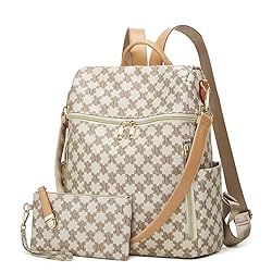 Makes Backpack Purse for Women PU Leather backpack