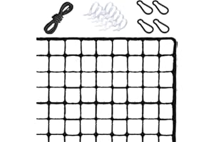 PARPEAK Golf Nets Practice，Sports Nets for Backyard Driving Real Golf Balls10ft to 60ft, Ball Stop Netting for Garage Swing Training, Indoor Outdoor Nylon Heavy Duty Soccer, Basketball, Pickleball Accessories