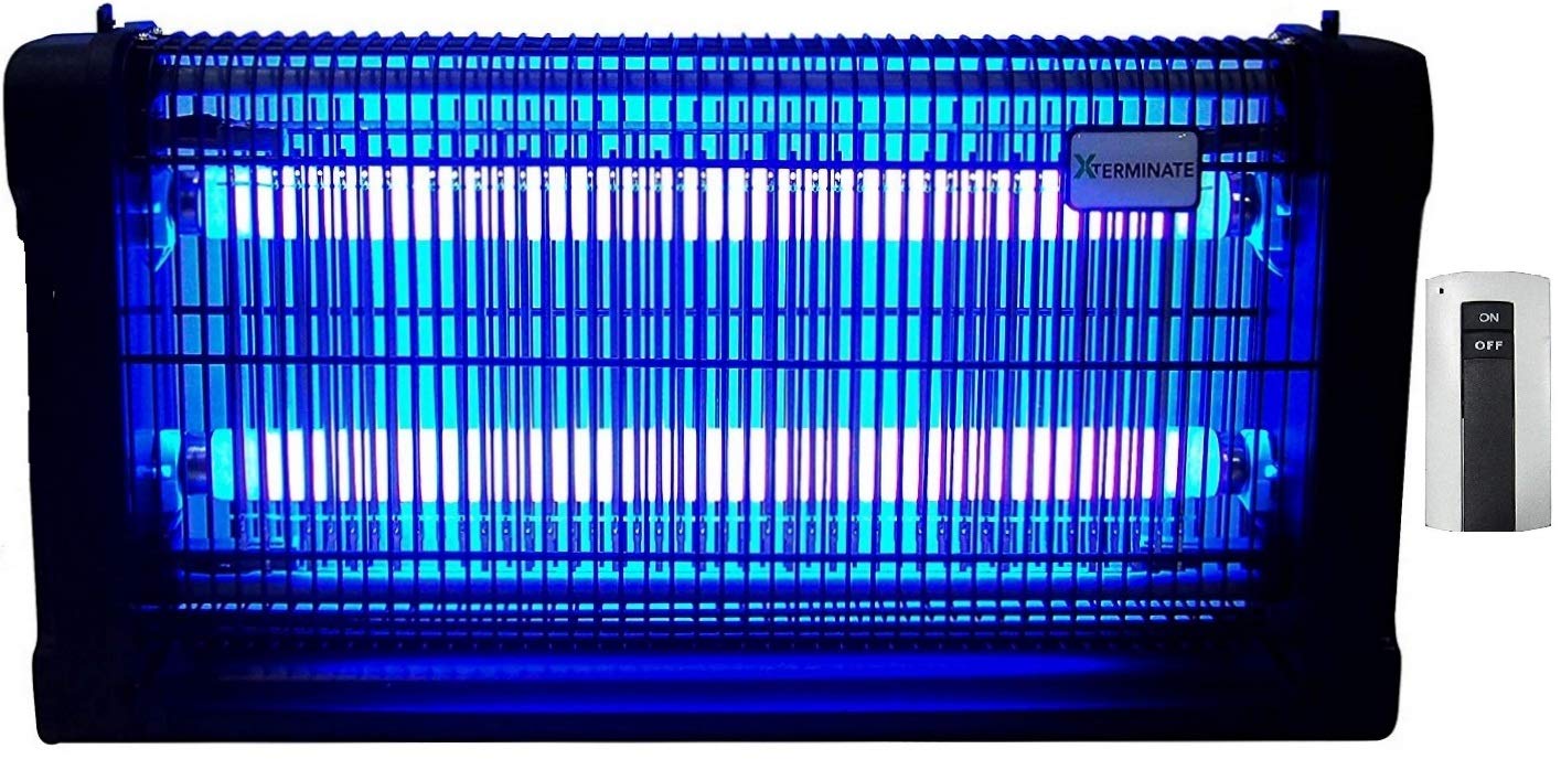 Xterminate Electric Fly Killer Insect Bug Pest Zapper (30W), Remote