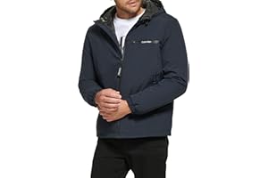 Calvin Klein Mens Hooded WindbreakerJacket