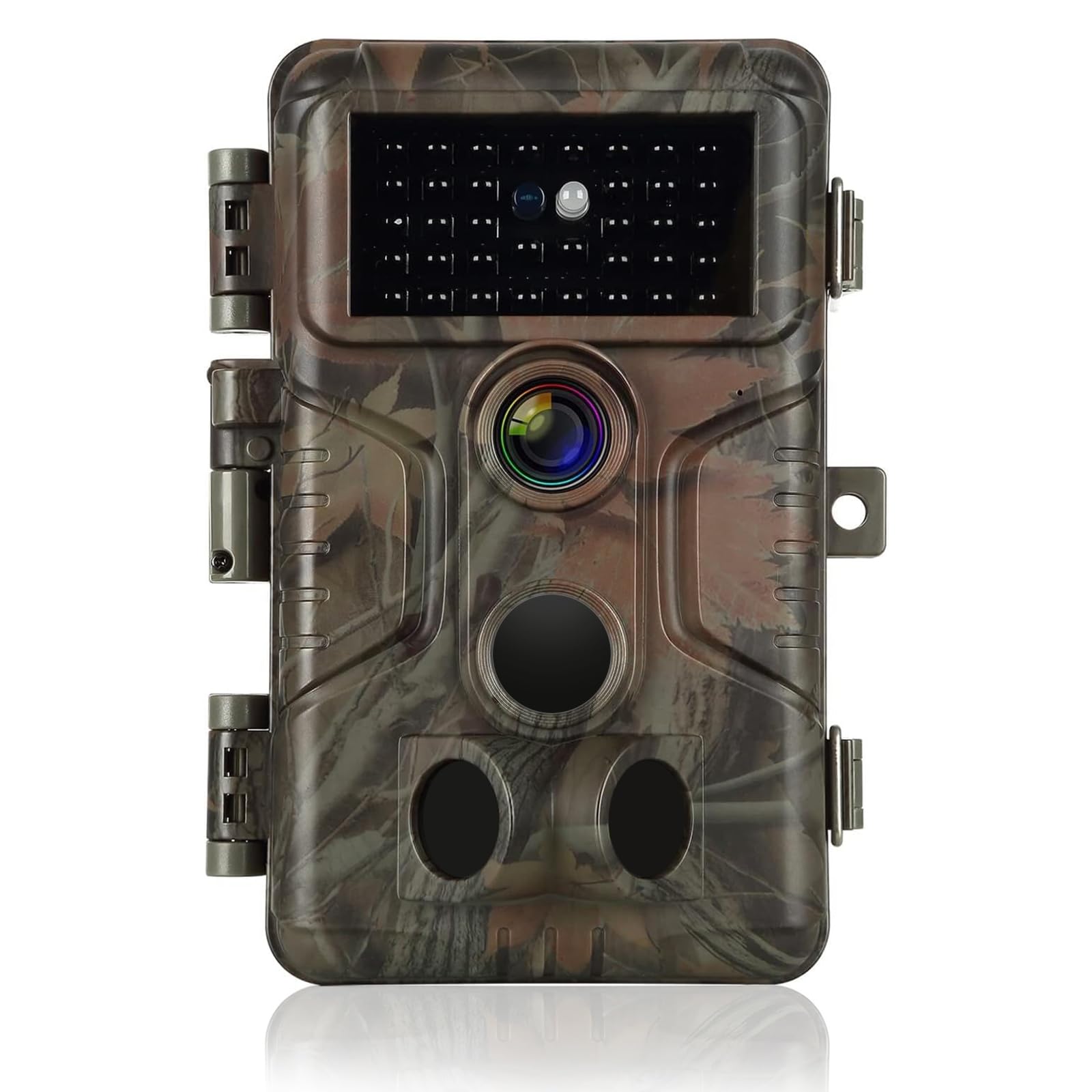 BLAZEVIDEO A323 Wildlife Camera 48MP 1296p Trail Camera, H.264 Video, 100ft Night Vision, Ultra-fast 0.1s Motion Activated, Garden Camera Trap