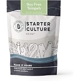 Cultures For Health Soy-Free Tempeh Starter Culture | 4 Packets Spores for DIY Plant Based Meat | Gluten Free, Non-GMO Indone