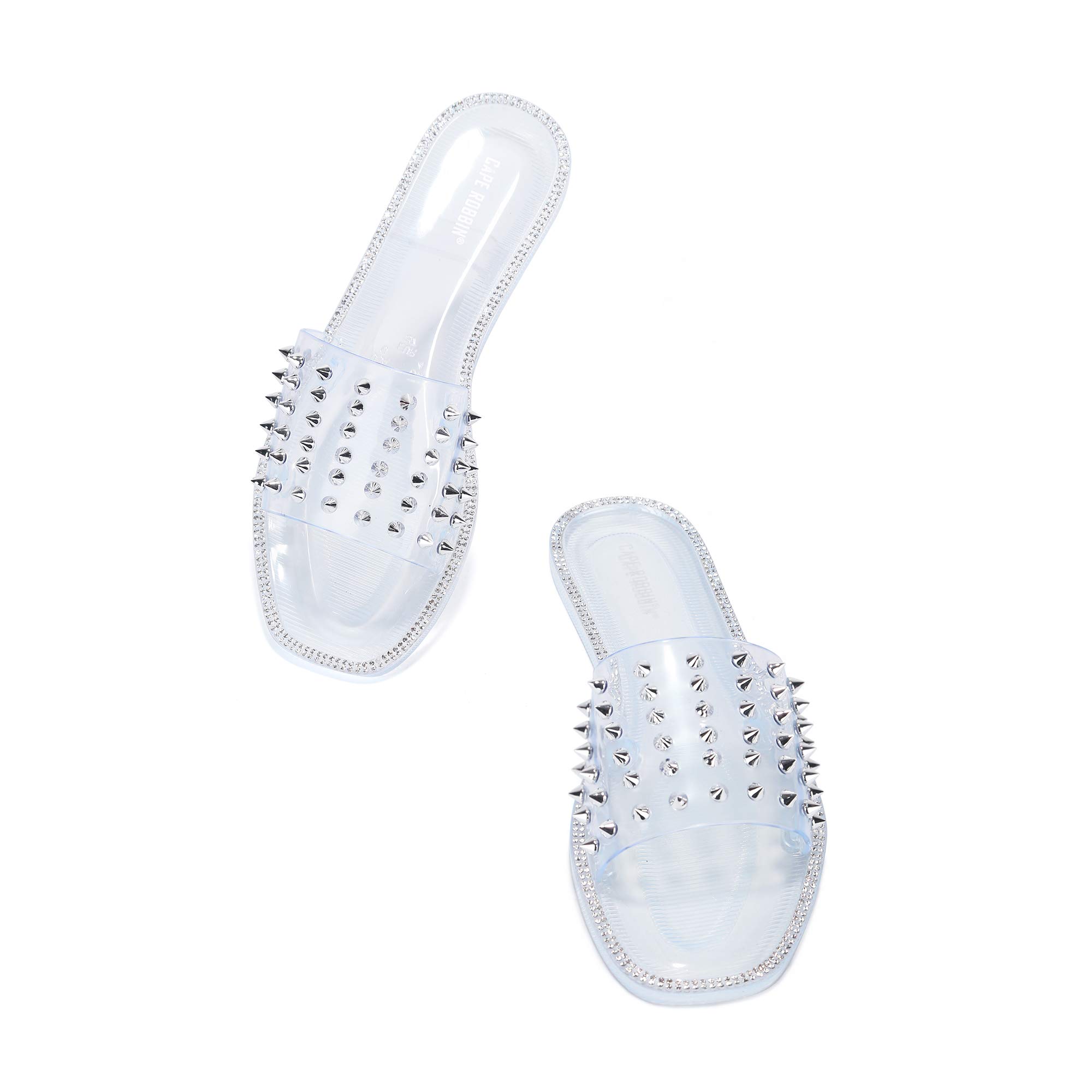 Cape Robbin Kamon Jelly Sandals Slides for
