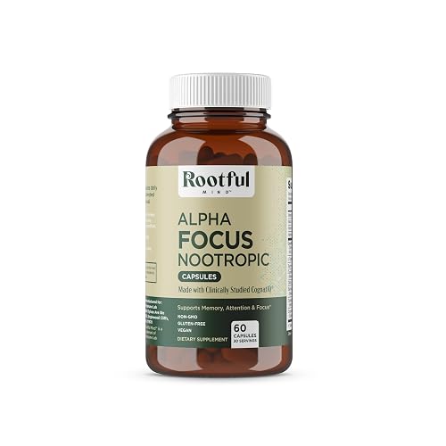 Alpha Focus Nootropic - Memory and Focus Brain Booster Supplement with ...