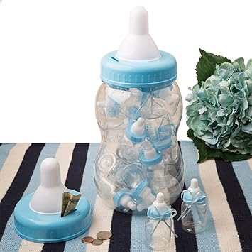 big baby bottle coin bank