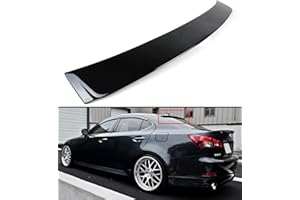 FOR 2006-2013 LEXUS IS 250/350/ ISF VIP PAINTED GLOSSY BLACK REAR WINDOW ROOF TOP SPOILER