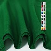 Emerald Green Felt Fabric 72" X 18"(Half Yard), 1.6mm Thick Soft and Durable Flexible Craft Acrylic Felt by The Yard for Sewing DIY Art Craft Project Decorations