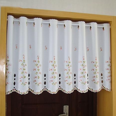 cenefas para cortinas de cocina