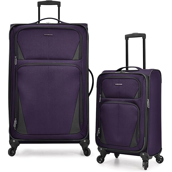 Amazon.com | Perry Ellis Luggage Viceroy 2 Piece Set Expandable