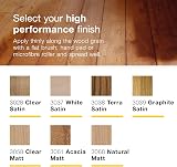 Osmo TopOil 3058 Clear Matt High Solid Oil 500ml Wood Kitchen Surface view 5