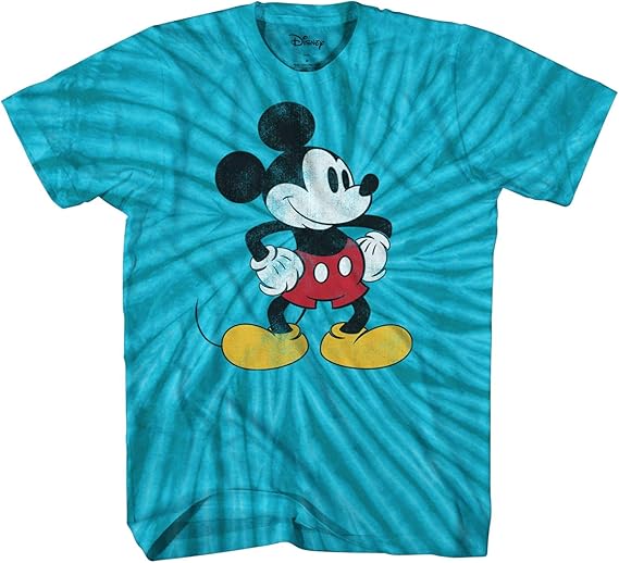 Amazon Mickey Mouse Tones Graphic Tee Classic Vintage Disneyland World Adult Tee Graphic T Shirt For Men Tshirt Clothing Apparel Turquoise Spiral Xxx Large Tシャツ カットソー 通販