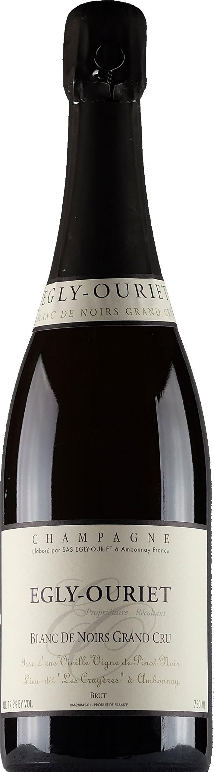 Egly-Ouriet Grand Cru Blanc de Noirs Vieilles Vignes Champagne NV 75 cl