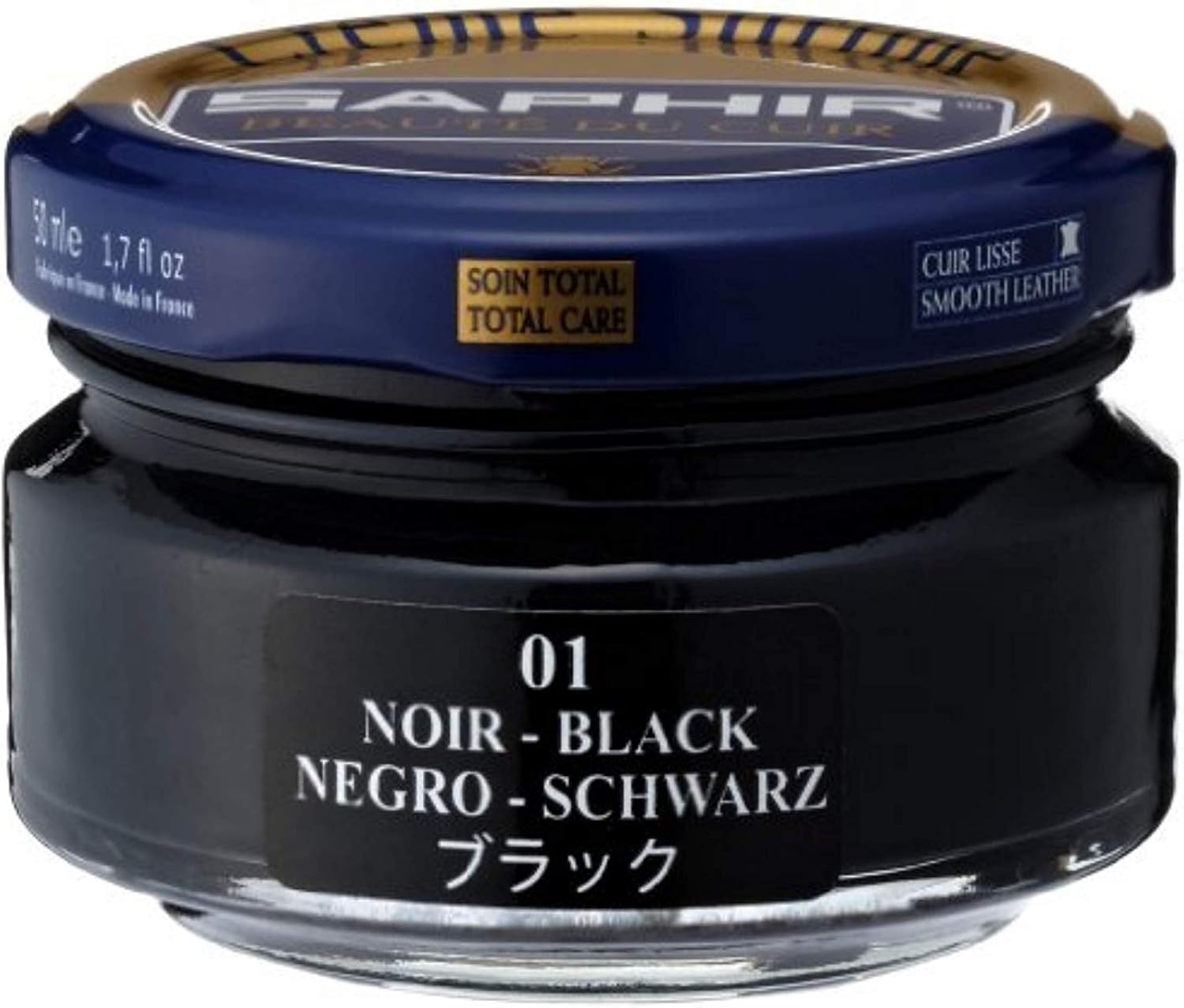 Saphir Creme Surfine Pommadier Shoe Polish 50ml - Black: Shoes