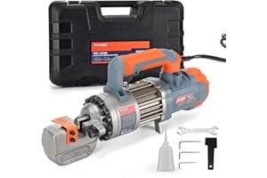 CENTALL 3/4" Electric Hydraulic Rebar Cutter, 1.5-2S Cutting Speed, Portable, Cuts 4-20mm #6 Rebar, 1050w, 120v/60hz. (Grey+O