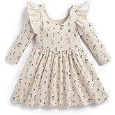 Monica + Andy Girls Organic Long Sleeve Let's Dance Dress