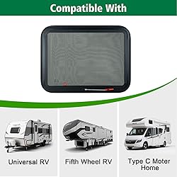Dulepax RV Exit Window, 36”W x 22” H Tinted
