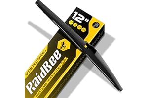 Raidbee® 12 Inch Rear Windshield Wiper Blade Replacement for Toyota RAV4 2001-2024/Highlander 2001-2019, Lexus GX460 2010-2018/LX570 2013-2020, Infiniti QX60 2014-2021 – Genuine OEM Quality (12-A)
