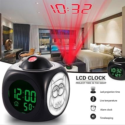 Amazon Com Girlsight Alarm Clock Multi Function Digital Lcd Voice