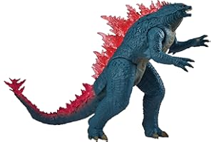 MONSTERVERSE Godzilla x Kong: 13" Mega Deluxe Heat Ray Misting Breath Godzilla Figure by Playmates Toys