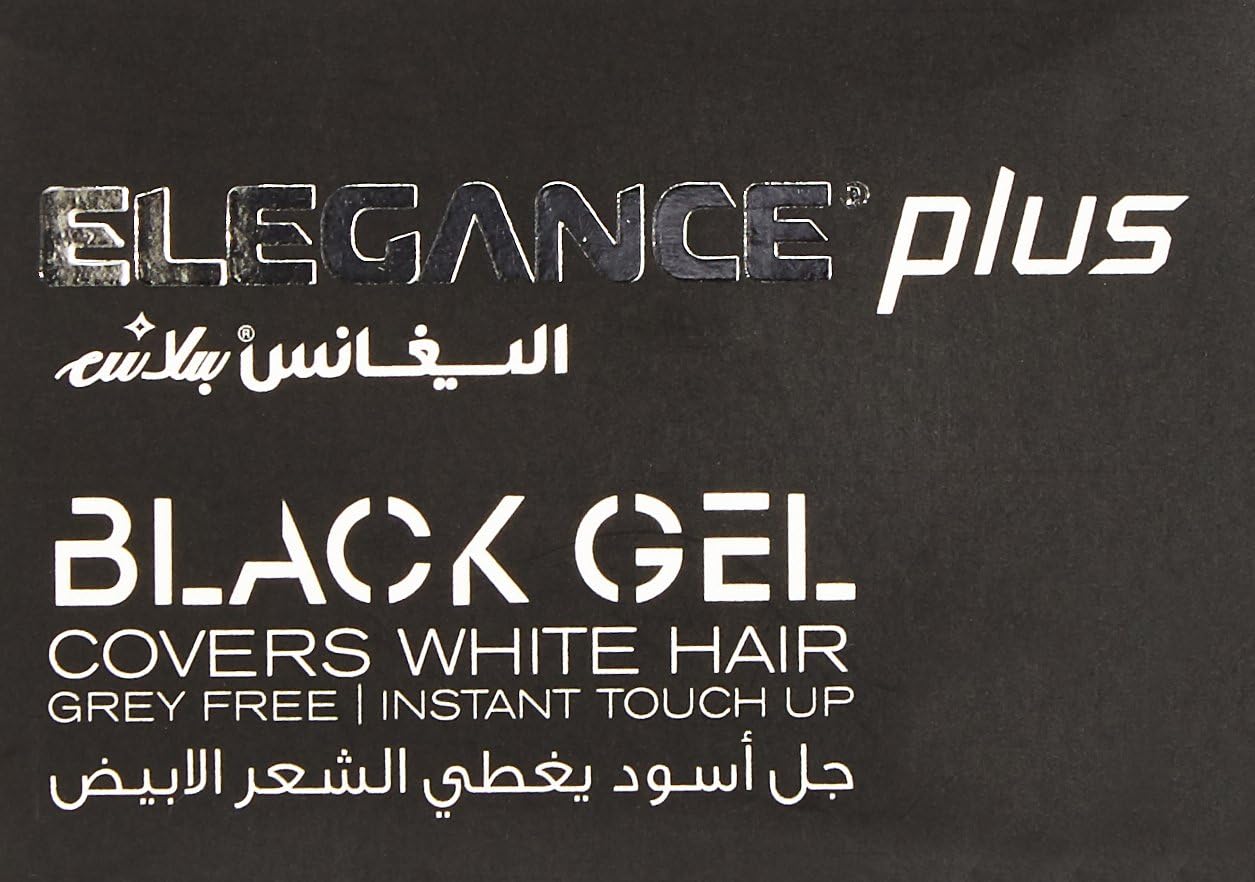 Elegance Plus Gel and Color, Black, 3.5 Ounce by Elegance, 100 ml (Pack of 1) - Image 3