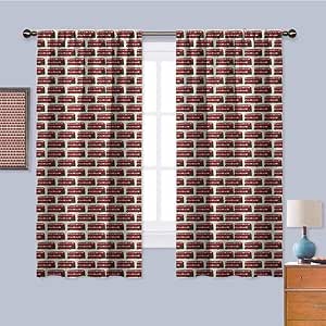 London Premium Blackout Curtains, Curtains 84 inch Length ...
