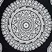ENJOHOS Mandala Tapestry Wall Hanging Black and White Indian Bohemian Wall Hanging for Bedroom Living Room Hippie Flower Drapes for Ceiling, W79 x T59