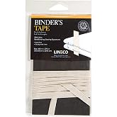 Lineco Linen Binding Book Tape, 60in x 3/8in, Neutral Color | Acid-Free, Ideal for Bookbinding, Sewing Signatures, Binder Conservator, Arts Enthusiast