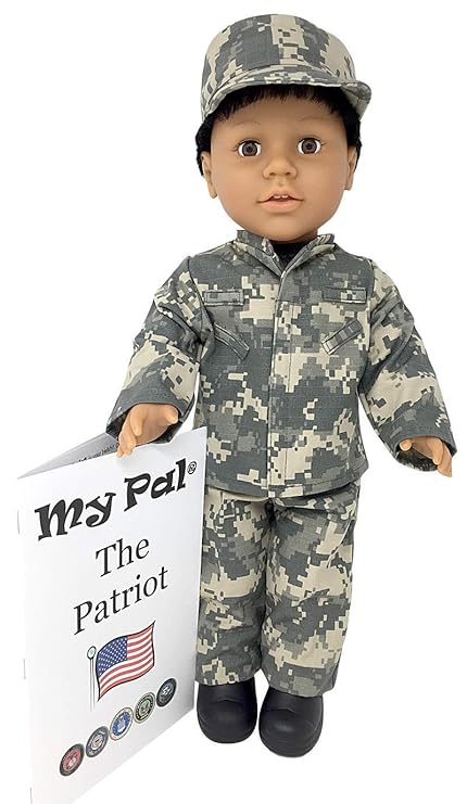 Amazon Com My Pal The Patriot 18 Doll Medium Skin Color