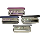 GXZ Health Vector V2 and V3 Reusable Injection Pen Set &ndash; 4 Pens with 12 Bonus Cartridges and 16 Pen Tips and Each pen comes with it's own case &ndash; 60 Unit Capacity &ndash; Assorted Colors V3 Black and Purple, New V2 quick release pens Black and Silver IMPORTANT: Please watch the 2-minute setup video before first use.