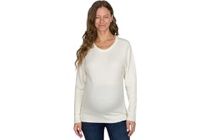 Eliana Stretch Brushed Knit Maternity Sweater - Maternity Sweaters - Pregnancy Sweater