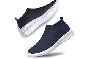 vibdiv Walking Shoes Women Casual Sock Sneakers Lightweight Comfy Breathable Pull-on Zapatillas de Mujer